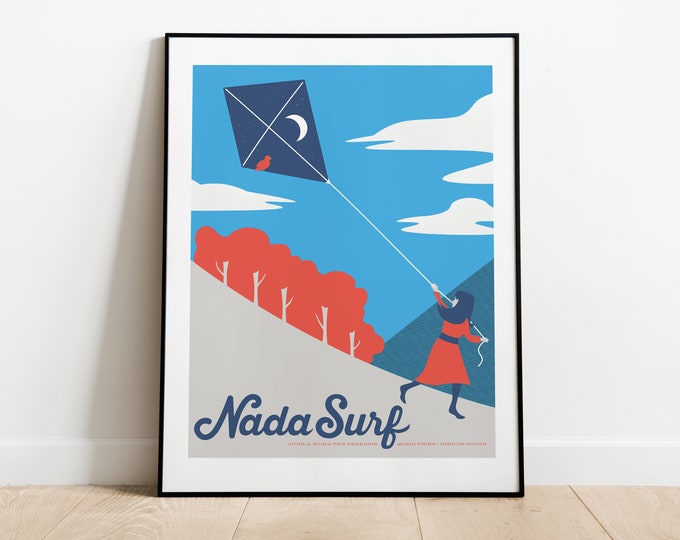 Nada Surf // The Paradise, Boston. 16x20 screenprint.