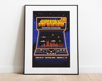 Superdrag Destination Weekend poster, Eastside Bowl, Nashville