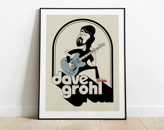 Dave Grohl Poster