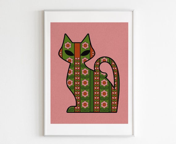 Cat Art Print