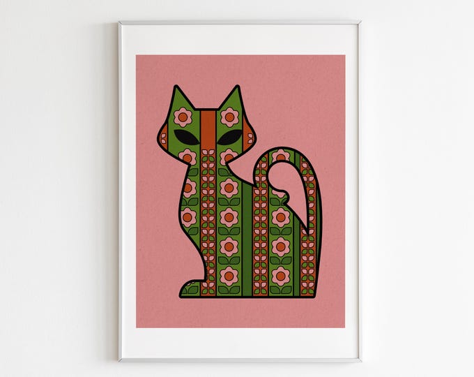 Cat Art Print