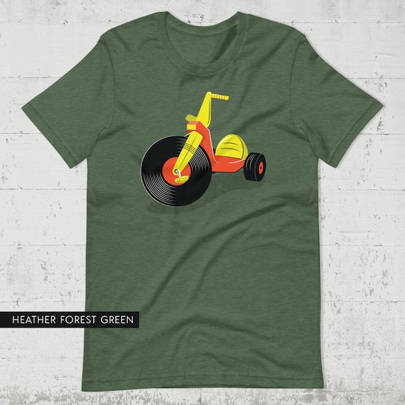 Vinyl Big Wheel Tee (UNISEX SIZES)