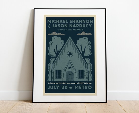 Jason Narducy & Michael Shannon perform REM at Metro, Chicago