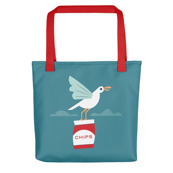The Seagull Stole My Chips Tote