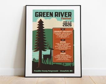 Green River Festival 2026 AP Screen Print