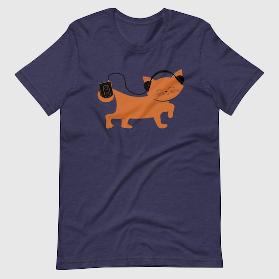 Walkman Kitty Unisex t-shirt