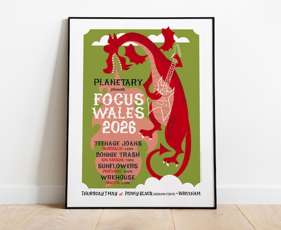 Planetary Focus Wales 2026 Poster