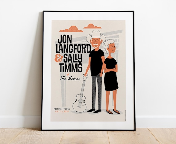 Jon Langford and Sally Timms of the Mekons / House show