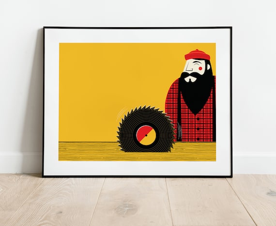 Lumberjack/Vinyl Record Saw