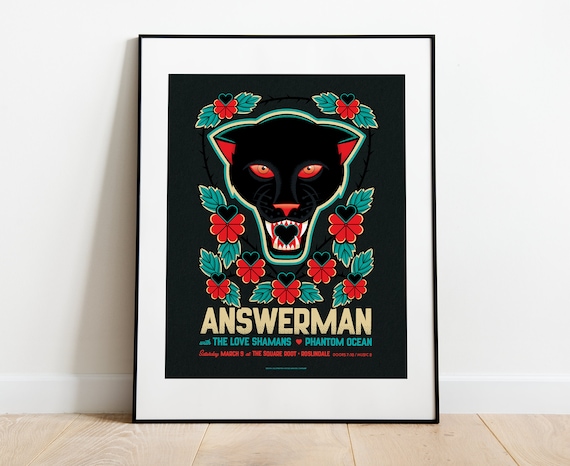 Answerman Gig poster 2024