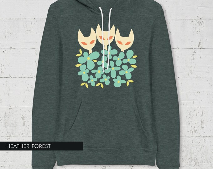 Three Cats Hoodie