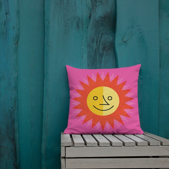 Sun & Moon 2 Sided Premium Pillow