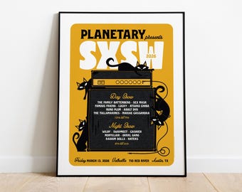 Planetary SXSW Poster 2026