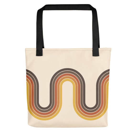 70s Rainbow Tote