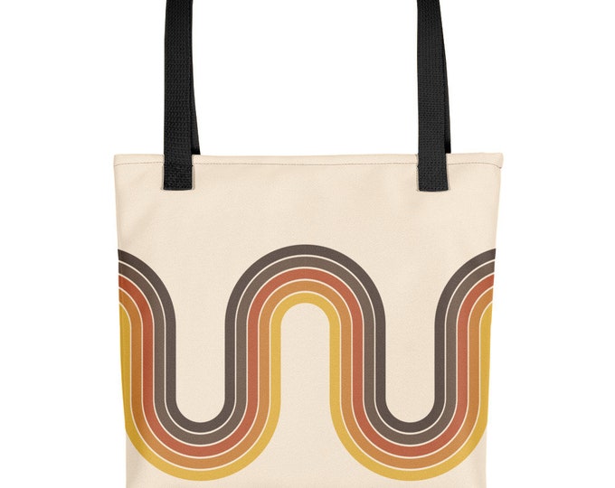 70s Rainbow Tote