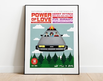 Power Of Love Gig Poster //The Sinclair, Cambridge, MA
