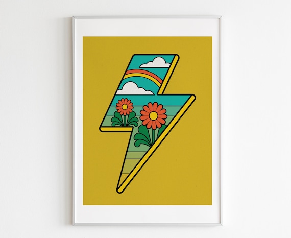 Lightning Art Print