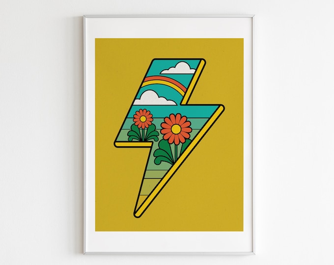 Lightning Art Print