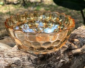 Desert Fruit 4 quot bowl in Bubble Iridescent (Not Peach Lustre) by Anchor Hocking