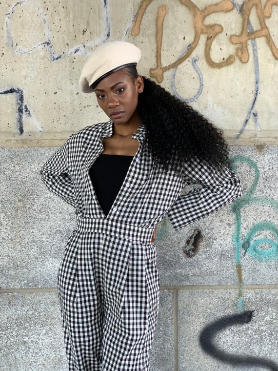 White Wool Beret