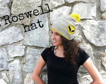 ROSWELL HAT knitting pattern