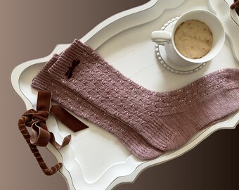 Wool & Coffee Socks Knitting Pattern
