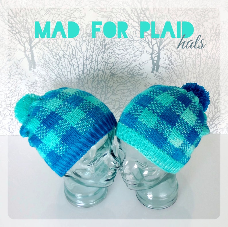 Mad for Plaid Hayts knitting pattern image 2