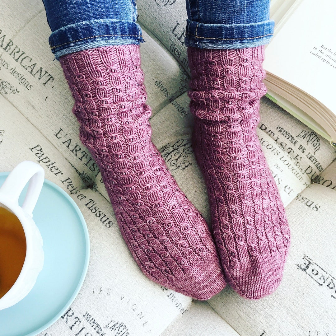 LOVE SPELL SOCKS Knitting Pattern Etsy