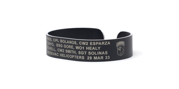 Metal memorial deals bracelets