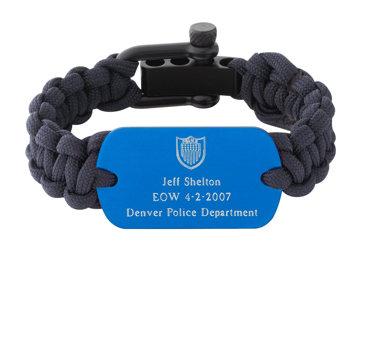 First Responder Strap - Police LEO rescue paracord bracelet. – Superesse  Straps LLC