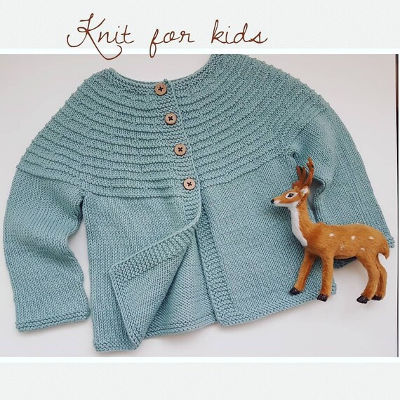baby sweater knit in the round