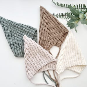 Baby pixie bonnet, Ready to ship pixie hat,0-3 months, Seamless baby hat, baby bonnet, Newborn pixie bonnet,Newborn coming home outfit