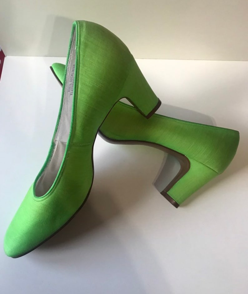 lime green pumps