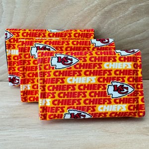 Cartera delgada para tarjetas de crédito/tarjetas de presentación de los Kansas City Chiefs