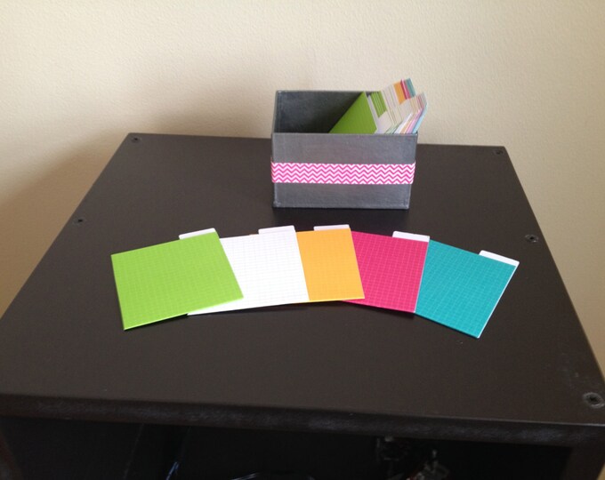 Mini File Folder 30 File Folders Included Etsy