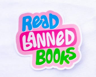 Read Banned Books Sticker