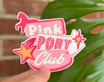 Pink Pony Club Sticker