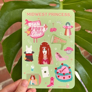Chappell Roan Sticker Sheet - Midwest Princess