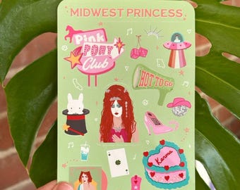 Chappell Roan Sticker Sheet - Midwest Princess
