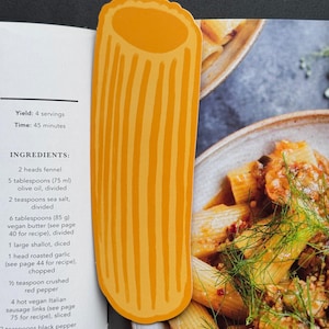 Read-a-toni Pasta Bookmark