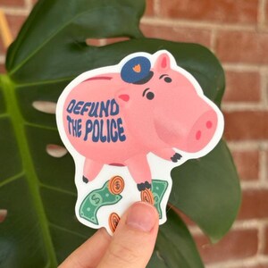 Defund the Police Sticker