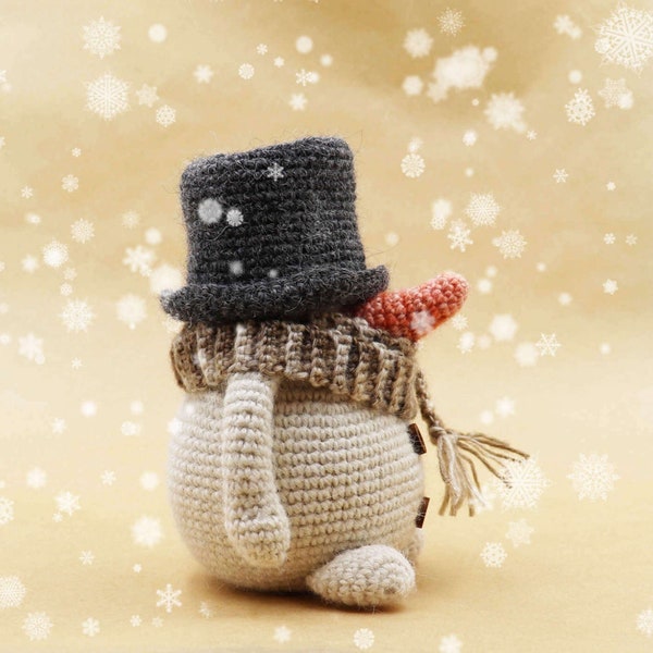 Bonhomme de neige | Tutoriel Crochet