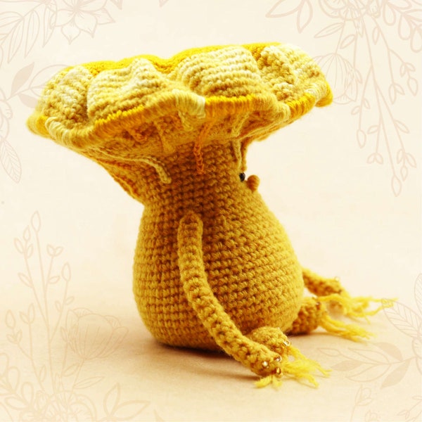 CHIKU, the Chanterelle Mushroom | Crochet Tutorial