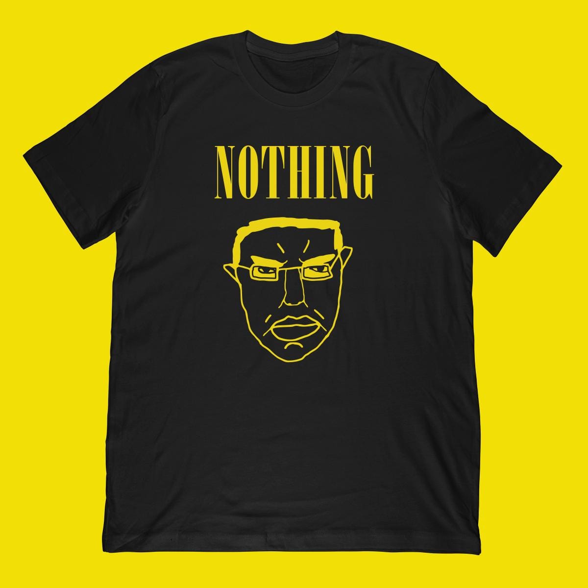 Nothing Ever Happens T-shirt | Chud Meme Wojak Shirt & Original Parody  Nothing Ever Happens Meme Band Gift - Etsy Denmark
