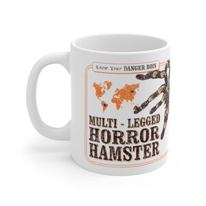 Funny Spider Mug Connaissez votre hamster dhorreur à plusieurs pattes AKA Tarentule Cadeau daraignée image 2