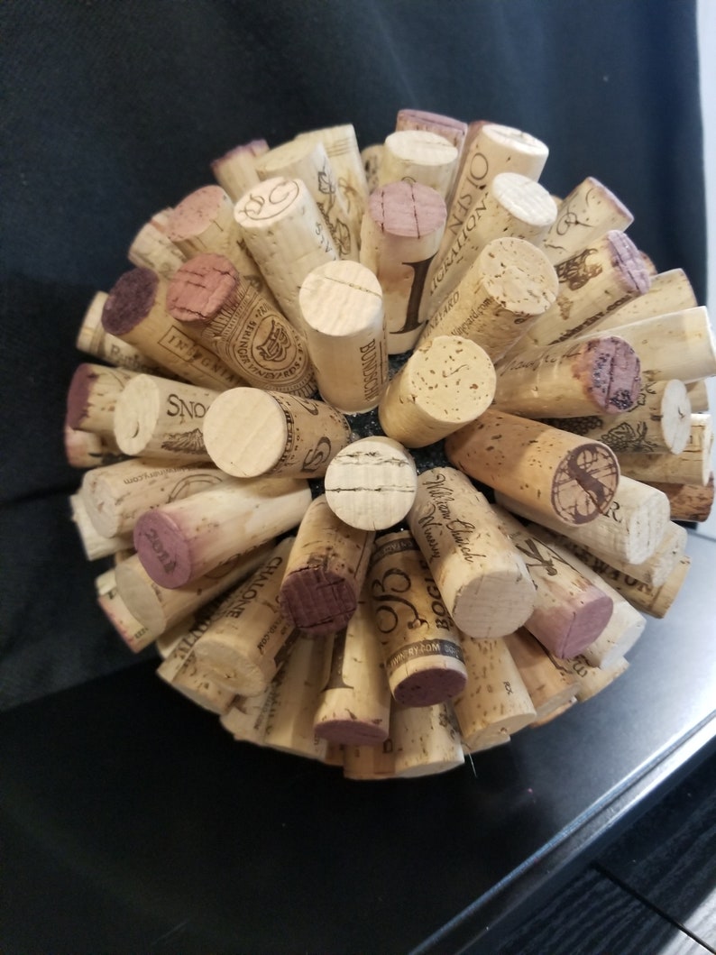 Wine Cork Balls Etsy