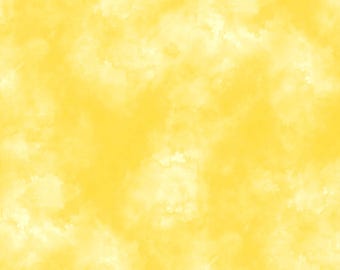 Bright Yellow Mist Texture Cotton Fabric by Wilmington Prints- Cut to Order