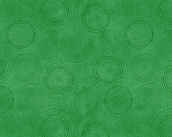 Green Radiance Basics Cotton Fabric by Windham Fabrics 53727-16 Cut to Order