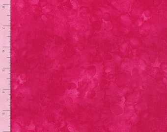 Hot Pink Watercolor Texture Cotton Fabric - Timeless Treasures Fandango
