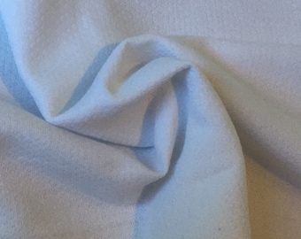 Birdseye Diaper Cloth Fabric White 36" Wide, Cloth Diaper Fabric by EE Schenck Co. Cut to Order